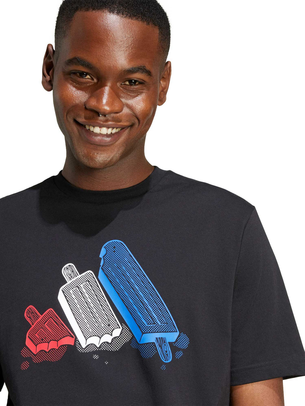 ADIDAS SPORTSWEAR Тениска Lounge Ice Graphic T-Shirt