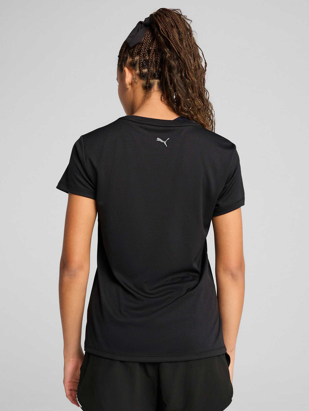 PUMA Тениска GRAPHICS RUNNING SLOGAN TEE W