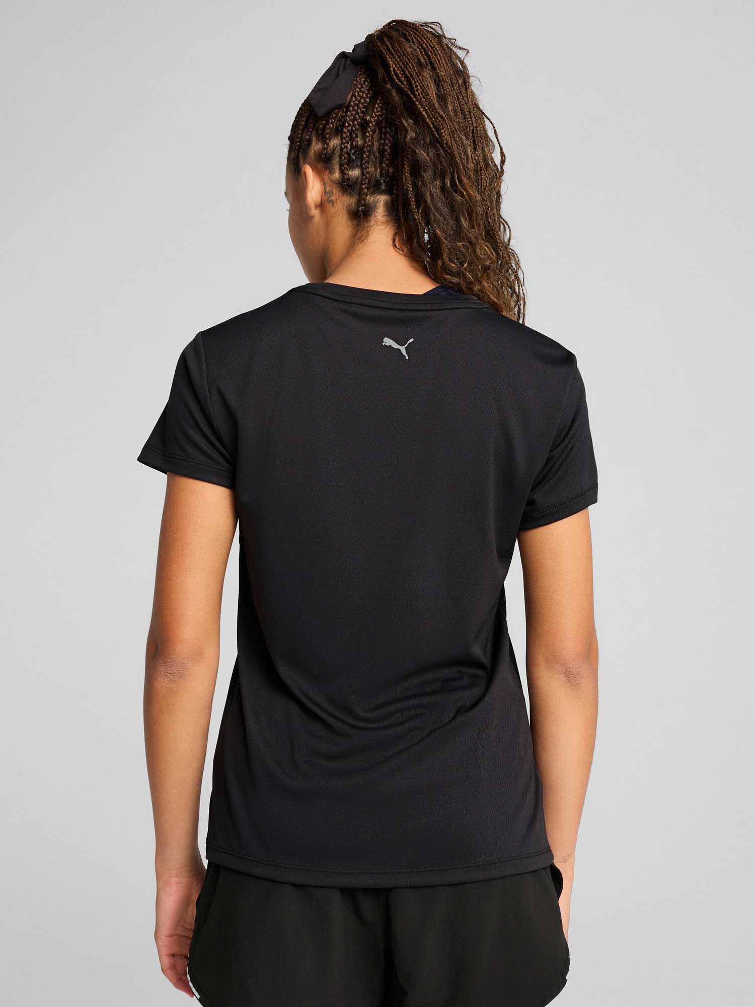 PUMA Тениска GRAPHICS RUNNING SLOGAN TEE W