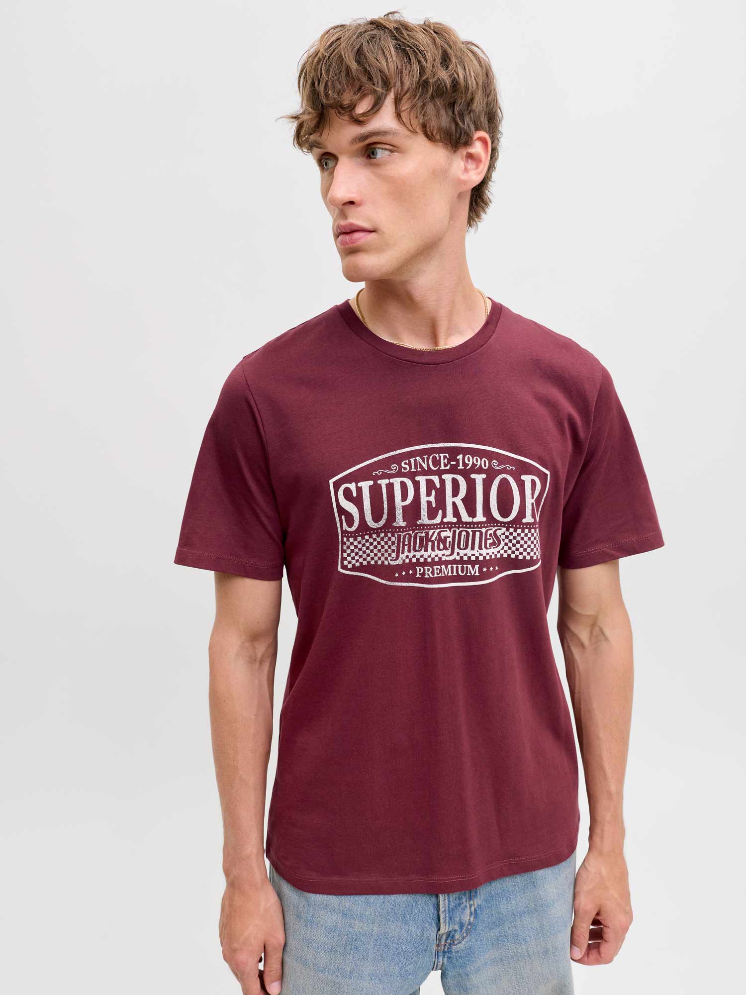 JACK & JONES Тениска JPRBLUNOAH SS TEE FST