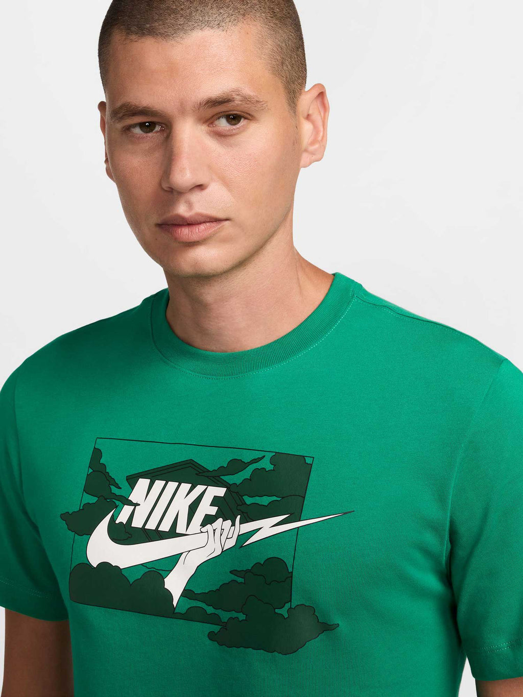 NIKE Тениска M NSW TEE HBR SSNL CLUB