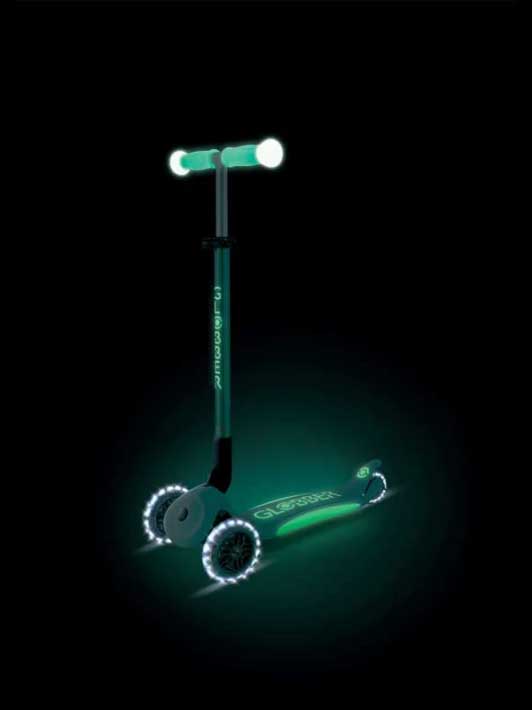 GLOBBER Тротинетка ELITE GLOW LIGHTS
