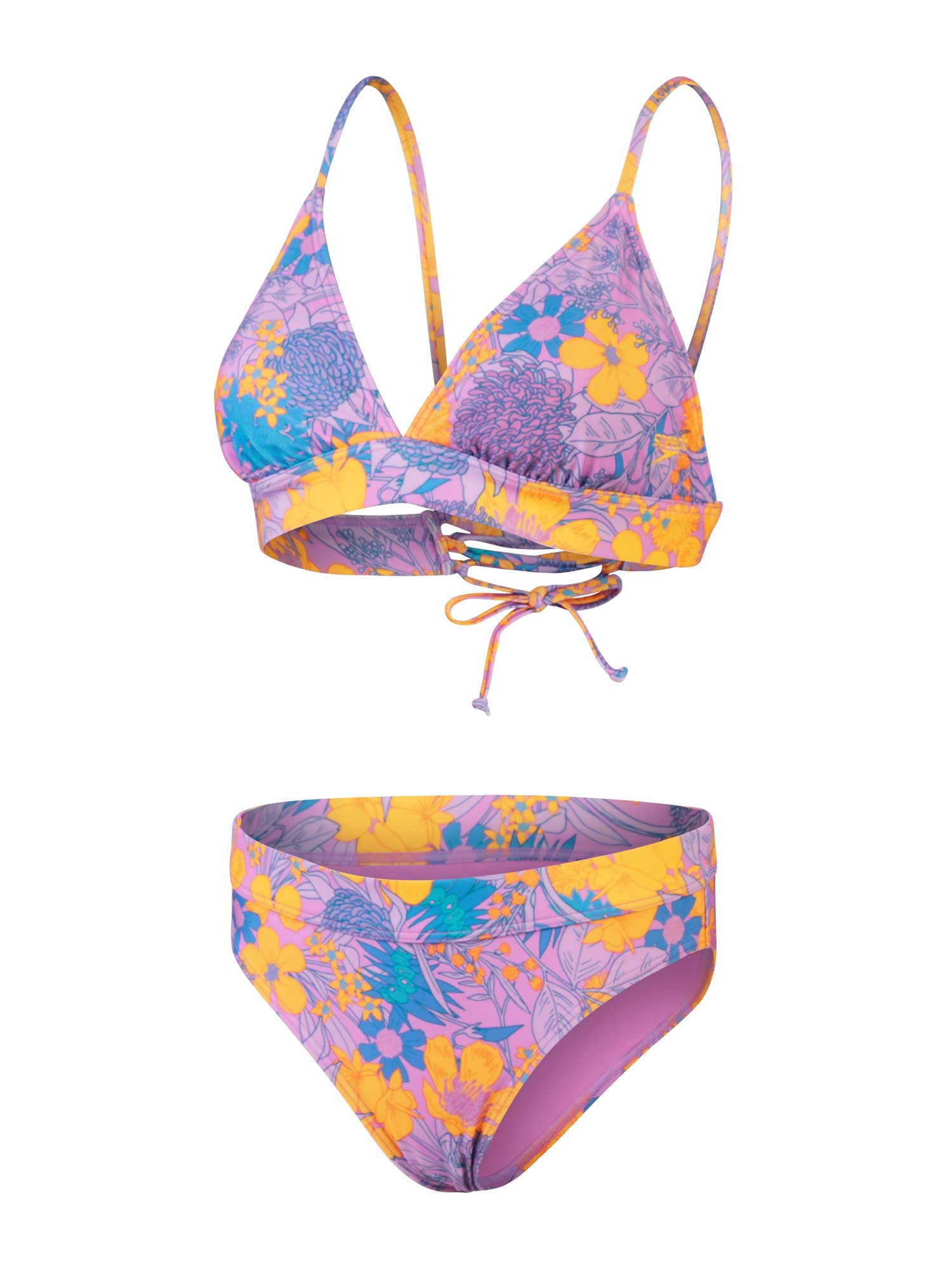 SPEEDO Бански 2 части WOMENS PRINTED BANDED TRIANGLE