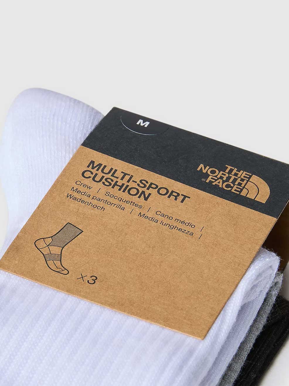 THE NORTH FACE Чорапи MULTI SPORT CUSH CREW SOCK 3P