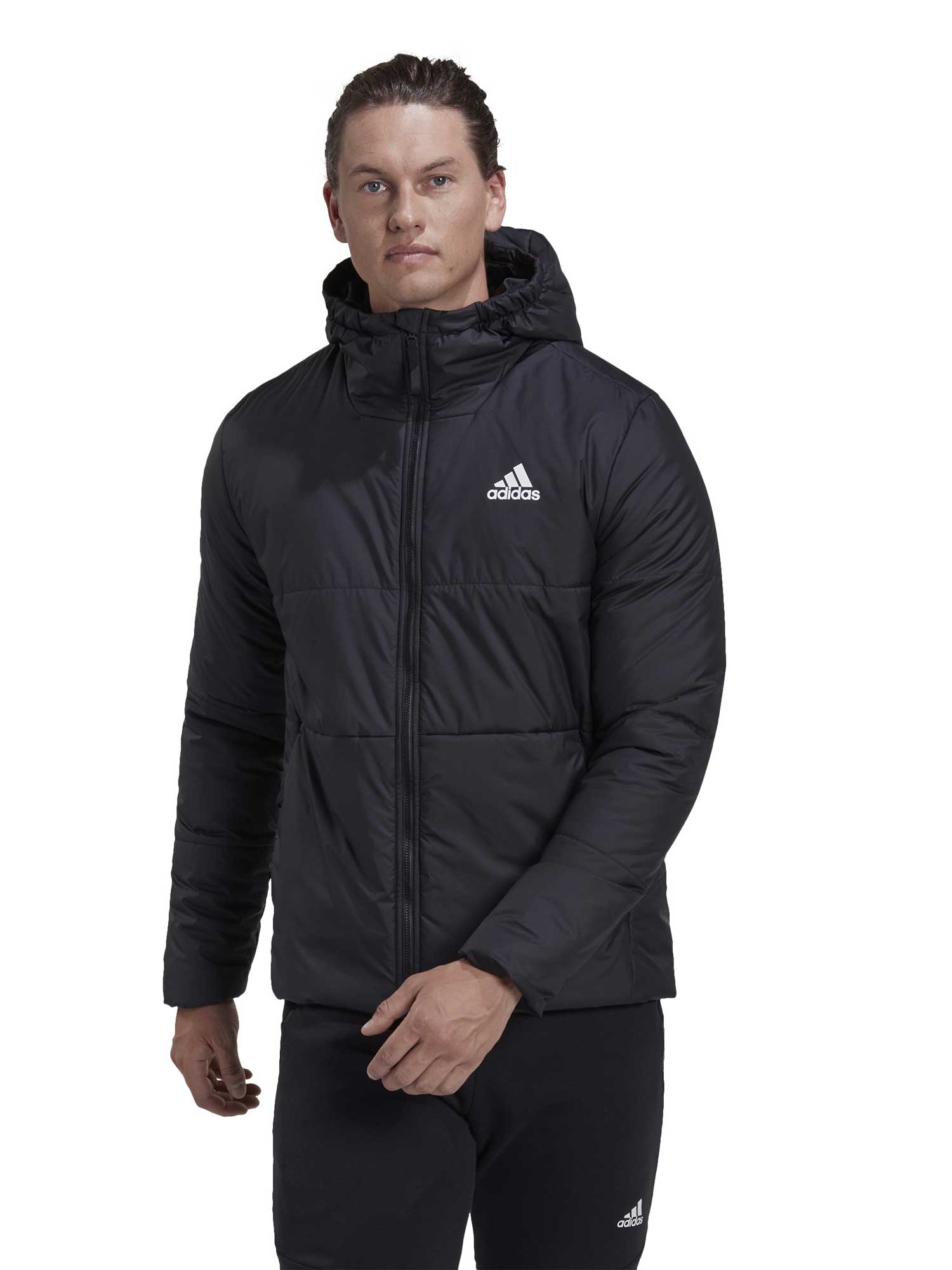 ADIDAS SPORTSWEAR Яке BSC 3-Stripes Hooded Insulated
