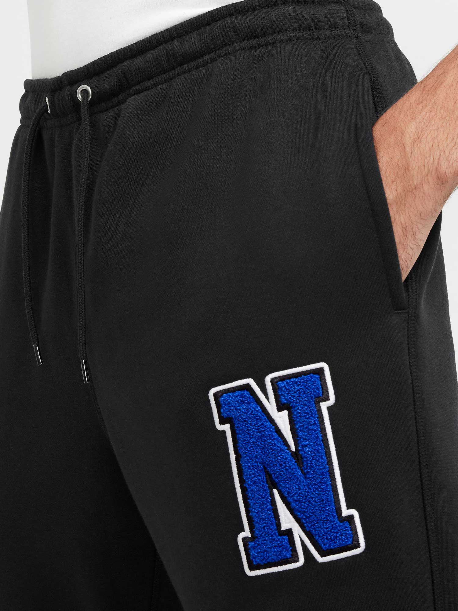 NIKE Спортно долнище M NK CLUB BB CF PANT LTTRS