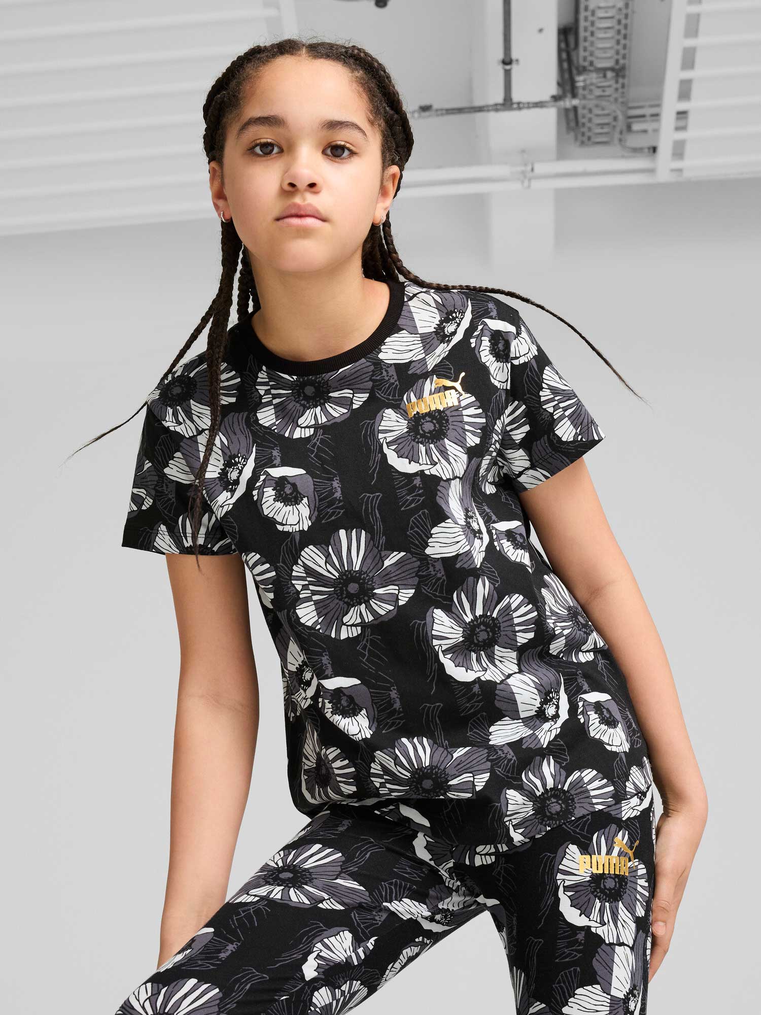 PUMA Тениска ESS+ Class Act AOP Tee G