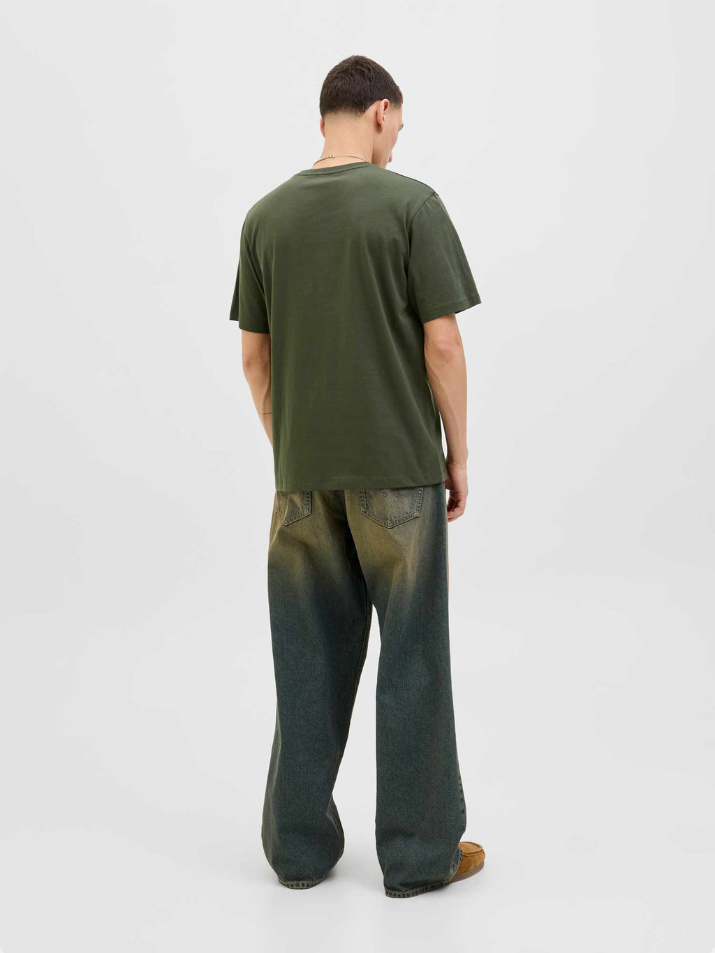JACK & JONES Тениска JJELOGO TEE SS O-NECK 2 COL AW25 SN