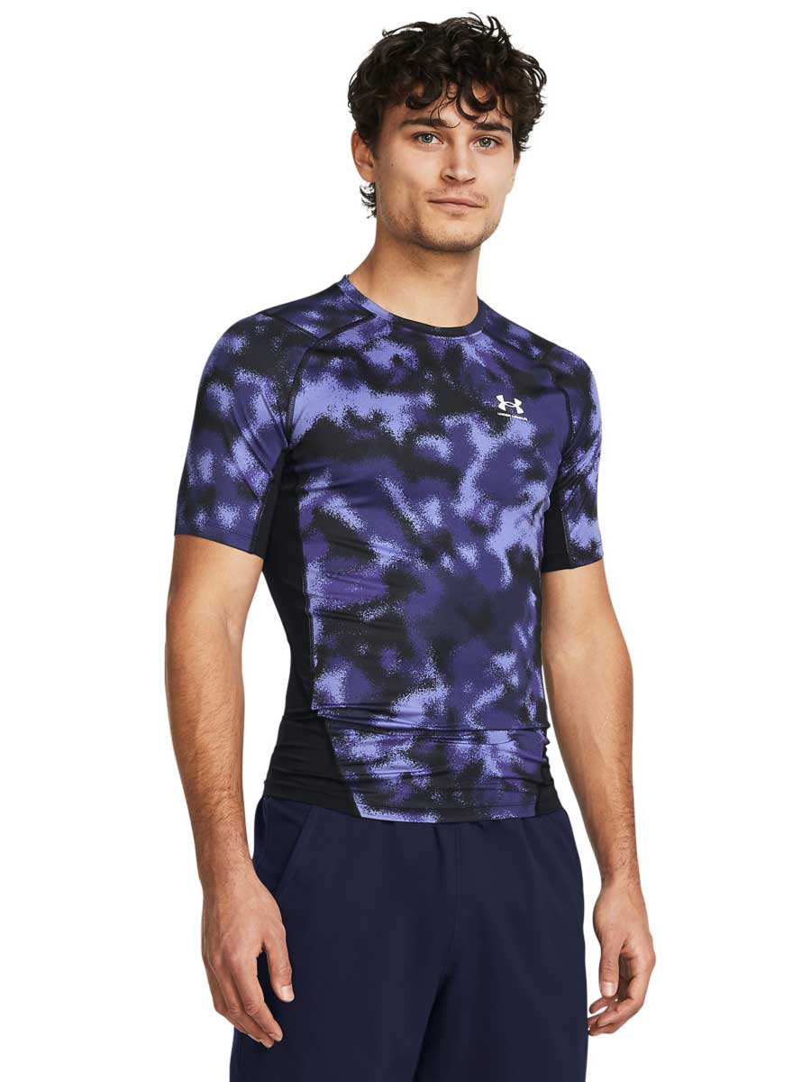 UNDER ARMOUR Тениска UA HG Armour Printed SS