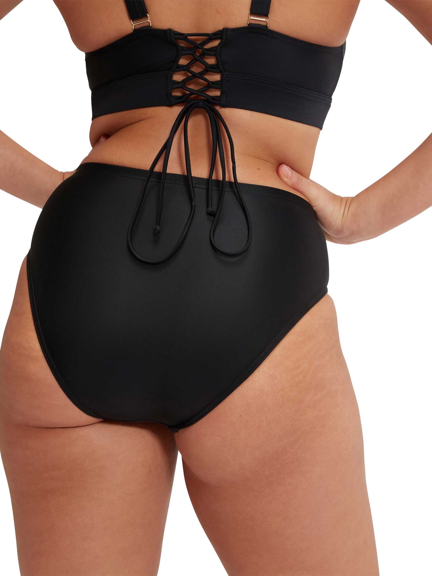 SPEEDO Бански долнище WOMENS SHAPING HIGH WAIST BRIEF