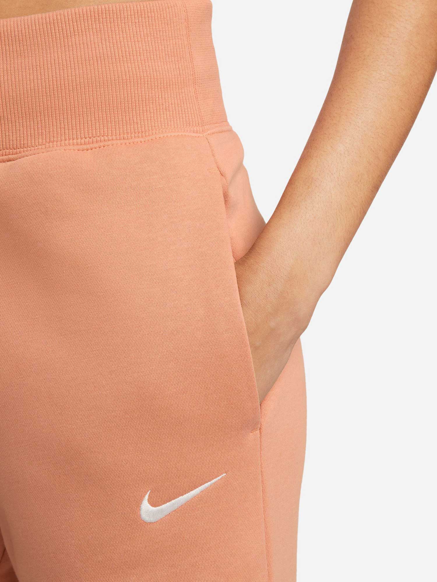 NIKE Спортно долнище W NSW PHNX FLC HR PANT STD