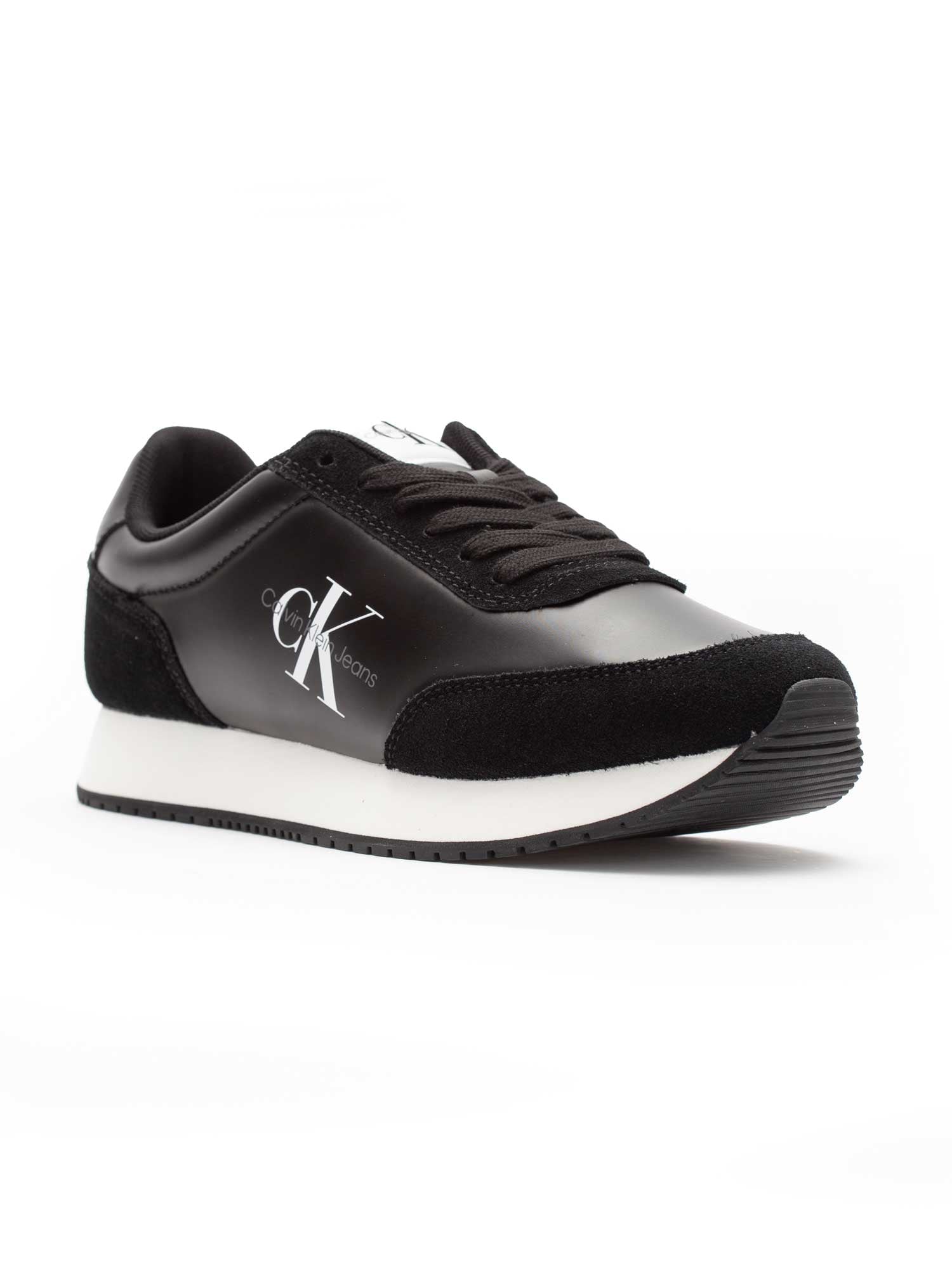 Calvin Klein Jeans Обувки RETRO RUNNER LOW LACEUP NY PEA