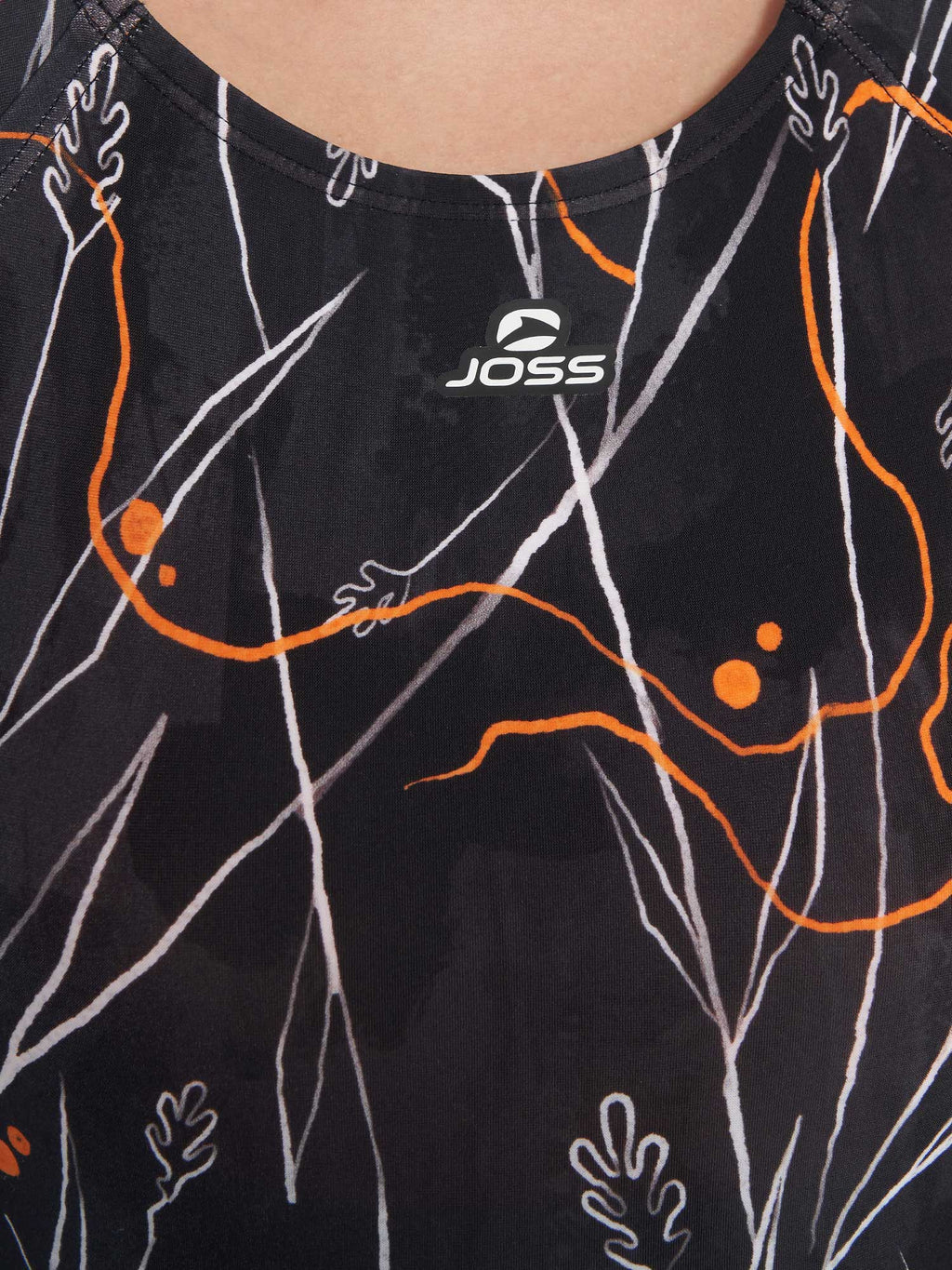JOSS Цял бански Women's AOP Training Swimsuit