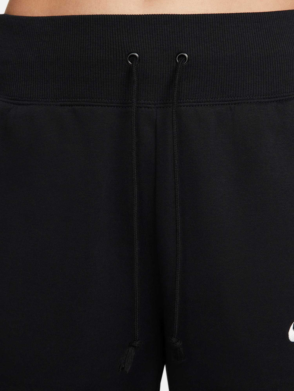 NIKE Спортно долнище W NSW PHNX FLC HR CROP SWTP