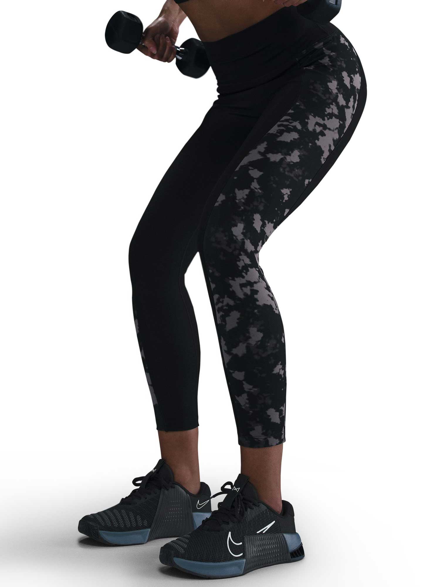 NIKE Клин W NK ONE DF HR 7/8 TIGHT AOP