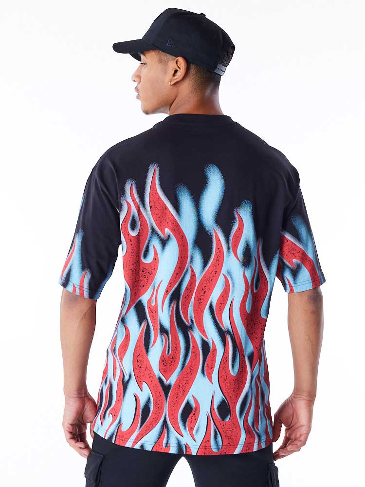 NEW ERA Тениска NBA FLAME OS TEE CHIBUL