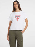 GUESS JEANS Тениска GJ SS CN BOXY ICONIC TEE