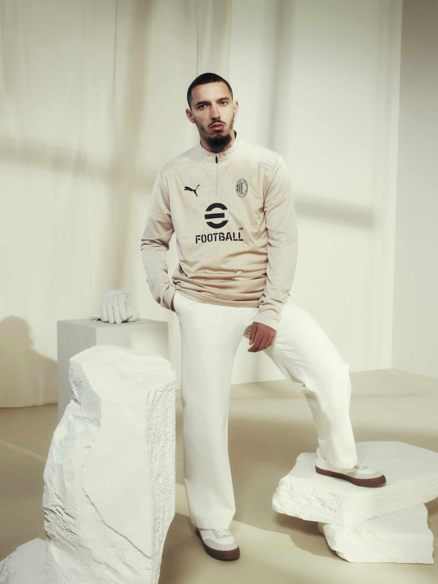 PUMA Блуза ACM Prematch 1/4 Zip Top