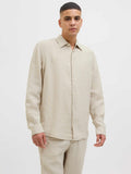 JACK & JONES Риза JPRCCLAWRENCE LINEN L/S SHIRT SN