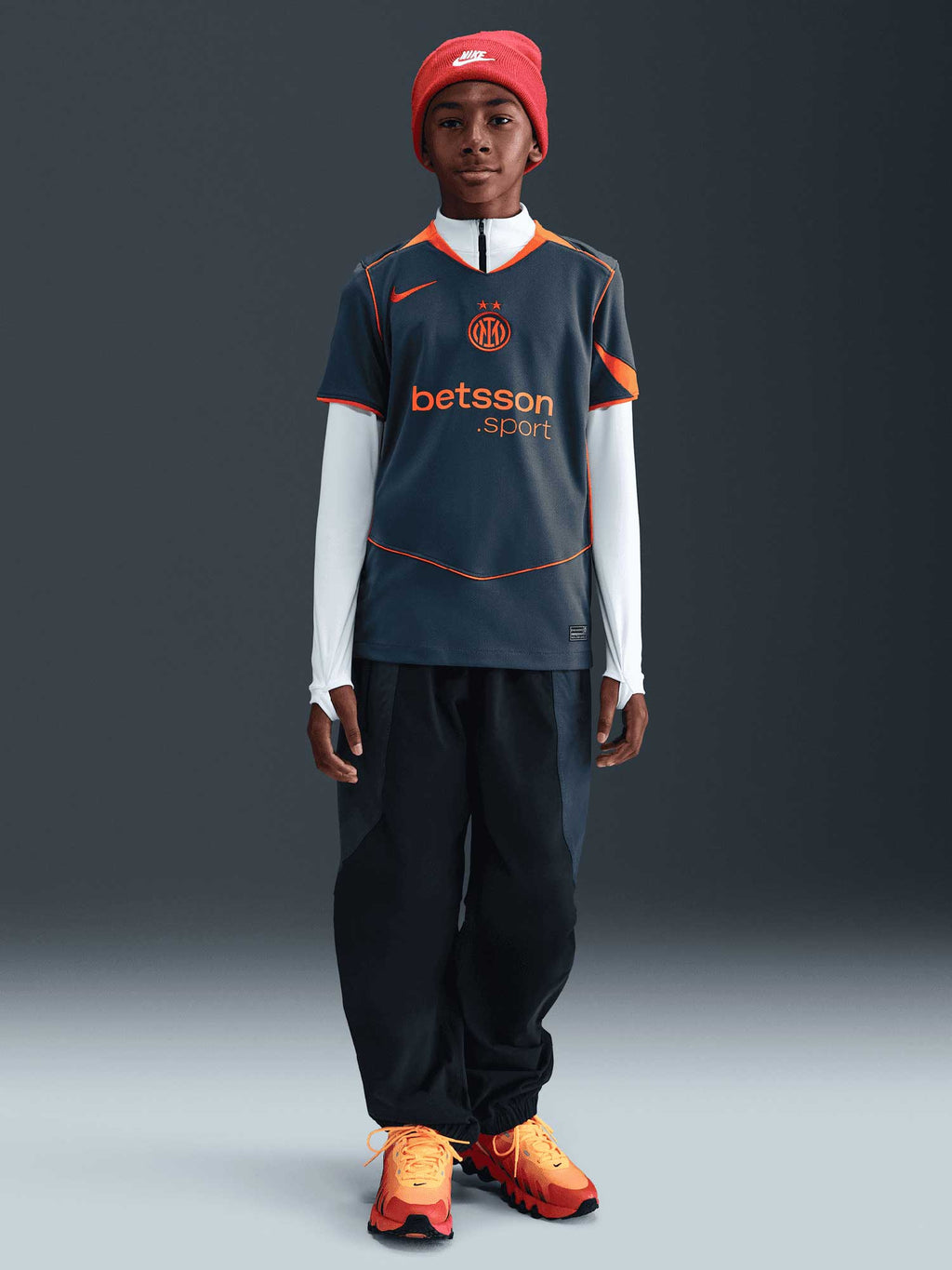 NIKE Тениска INTER Y NK DF JSY SS STAD 3R 25/26