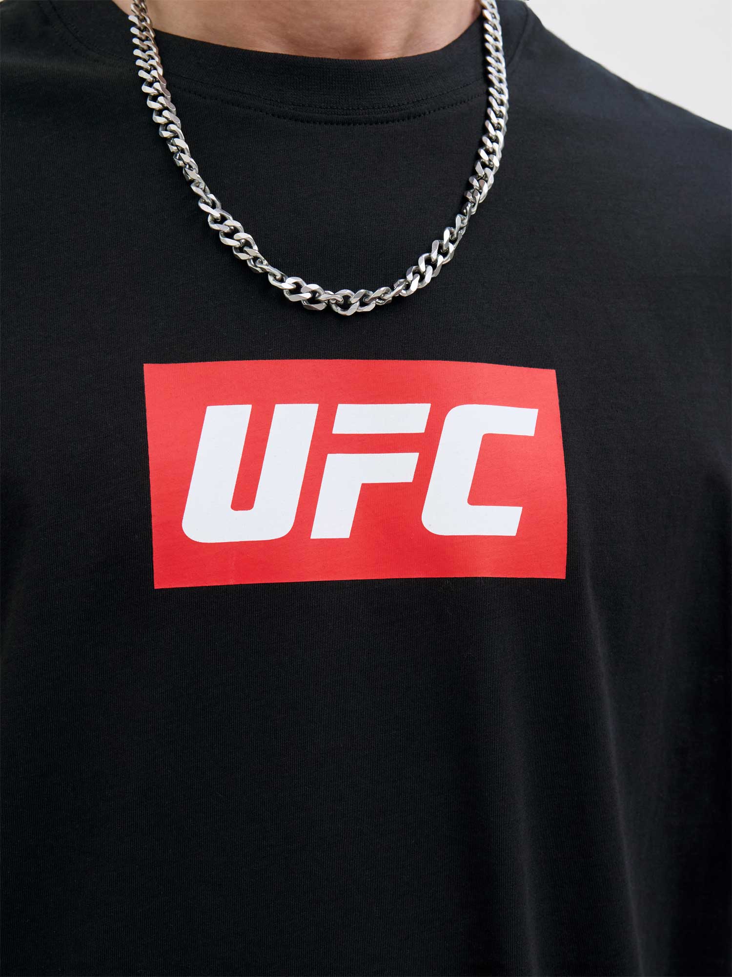 JACK & JONES Тениска JCOUFC TEE SS C.N STYD