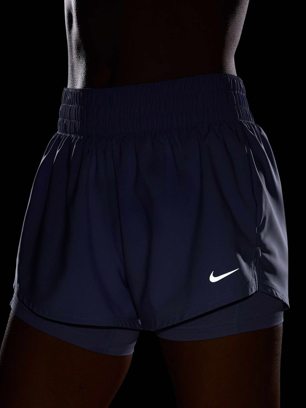 NIKE Къси панталони W NK ONE DF MR 3IN 2N1 SHORT