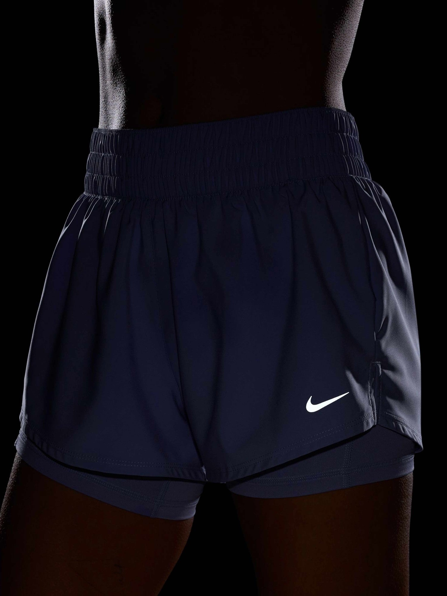 NIKE Къси панталони W NK ONE DF MR 3IN 2N1 SHORT