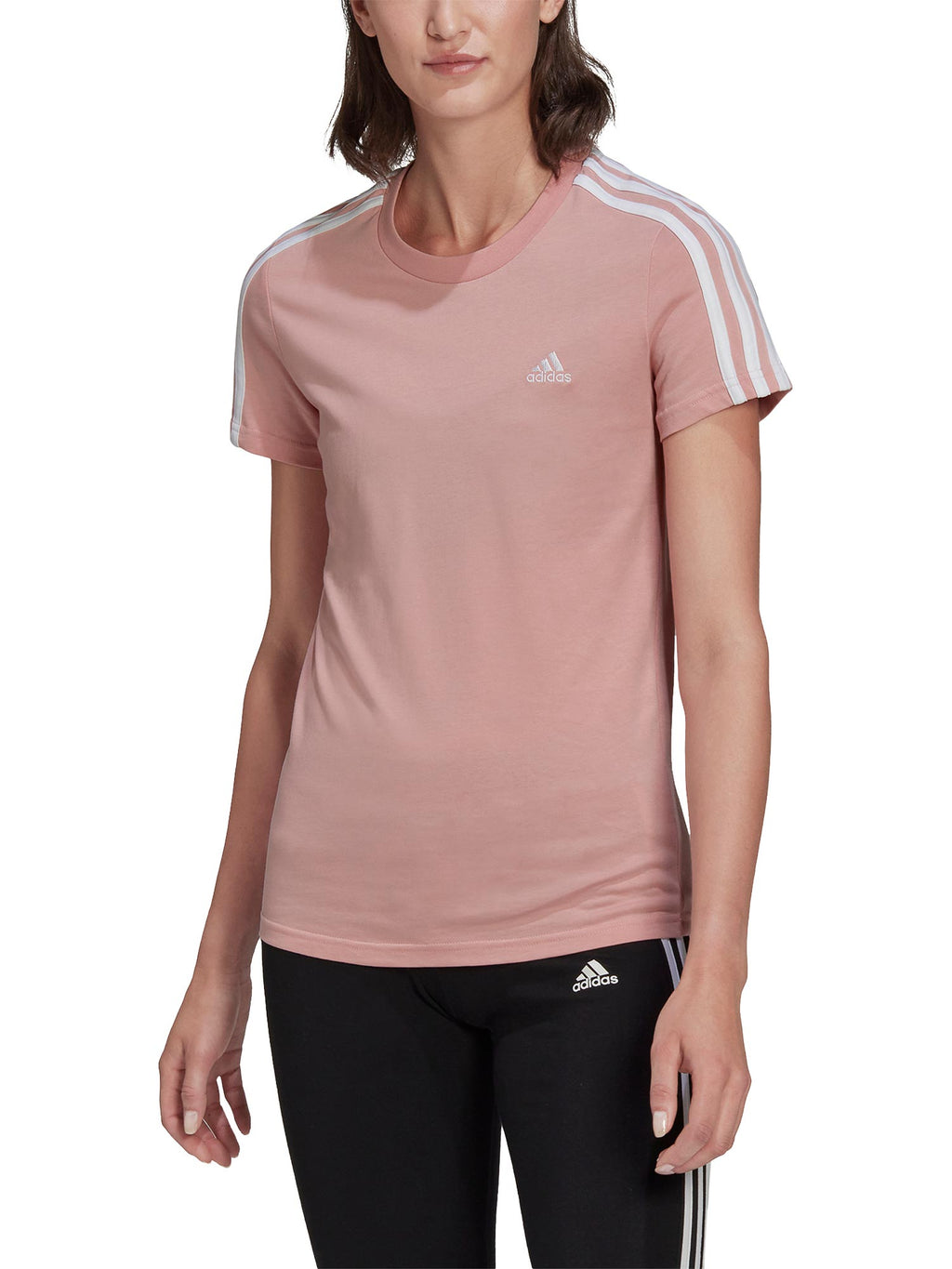 ADIDAS SPORTSWEAR Тениска LOUNGEWEAR Essentials Slim 3-S