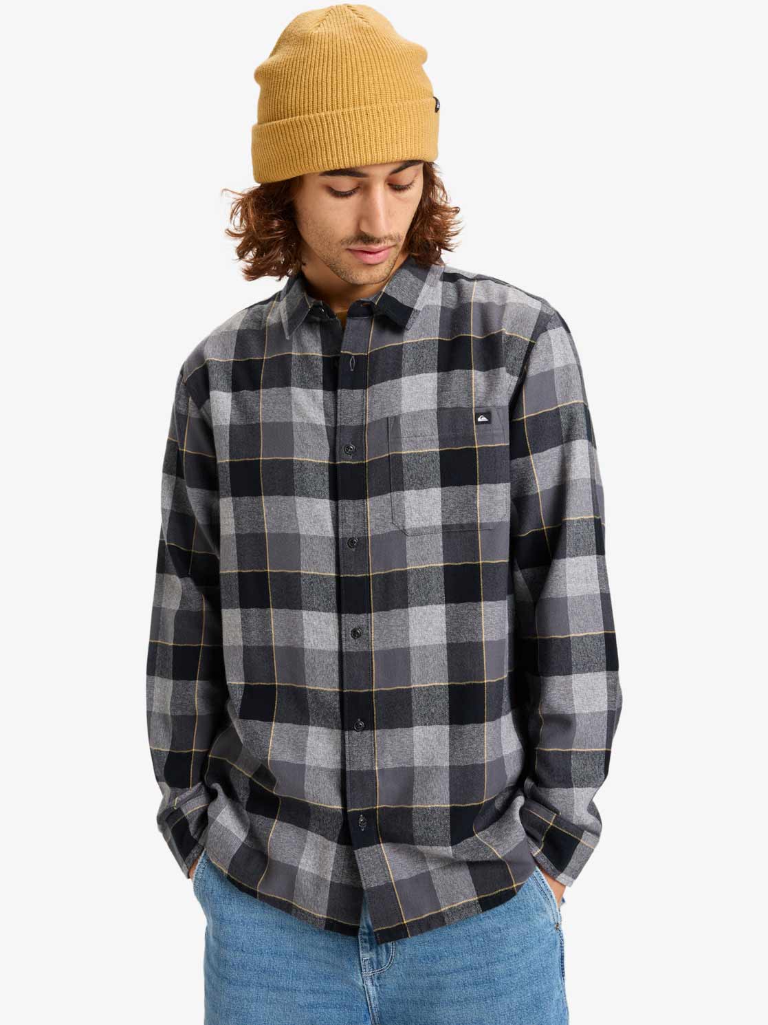 QUIKSILVER Риза MOTHERFLY PLAID LS SHIRT