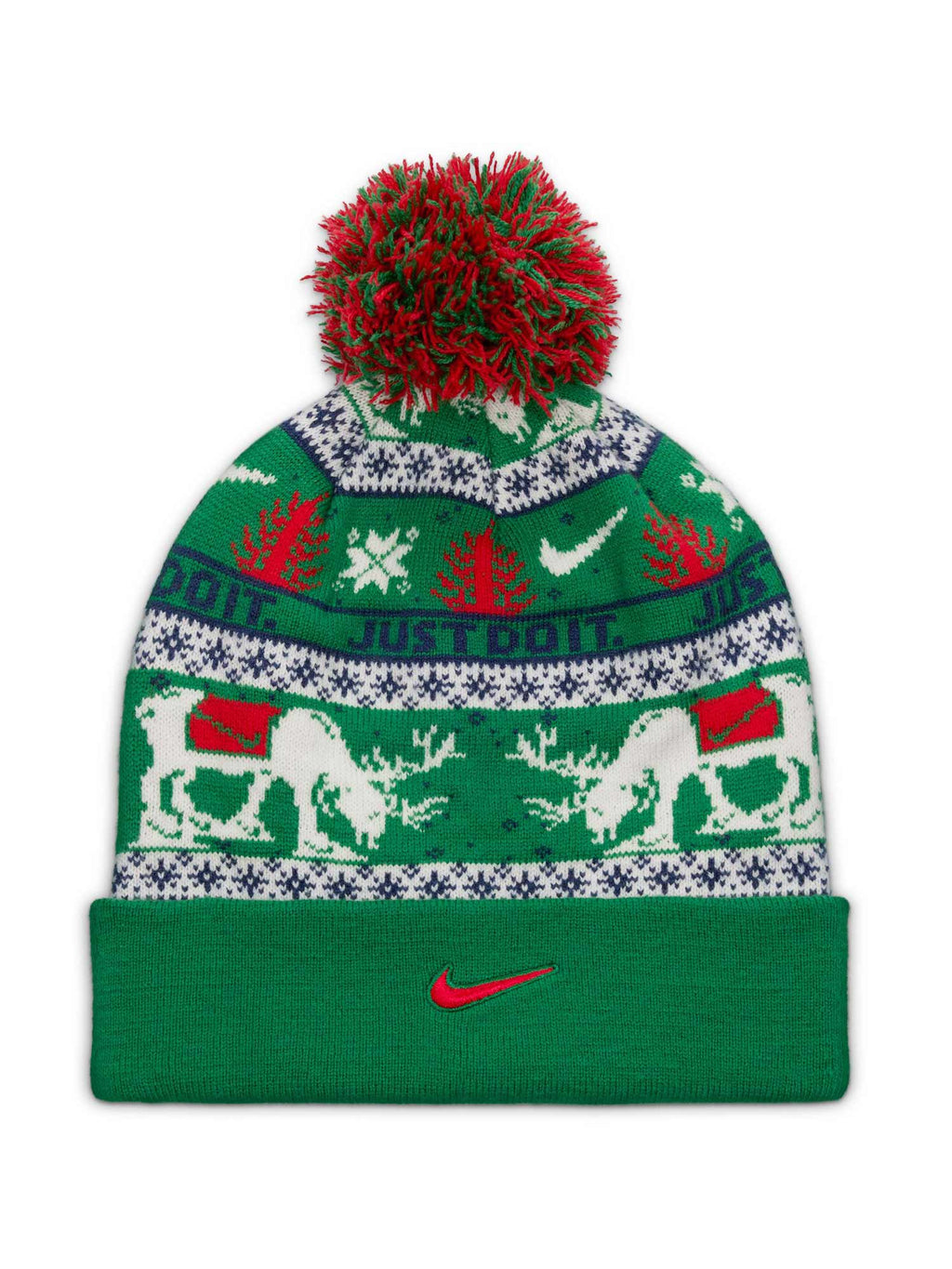 NIKE Шапка K NK PEAK BEANIE SC HOL25 L