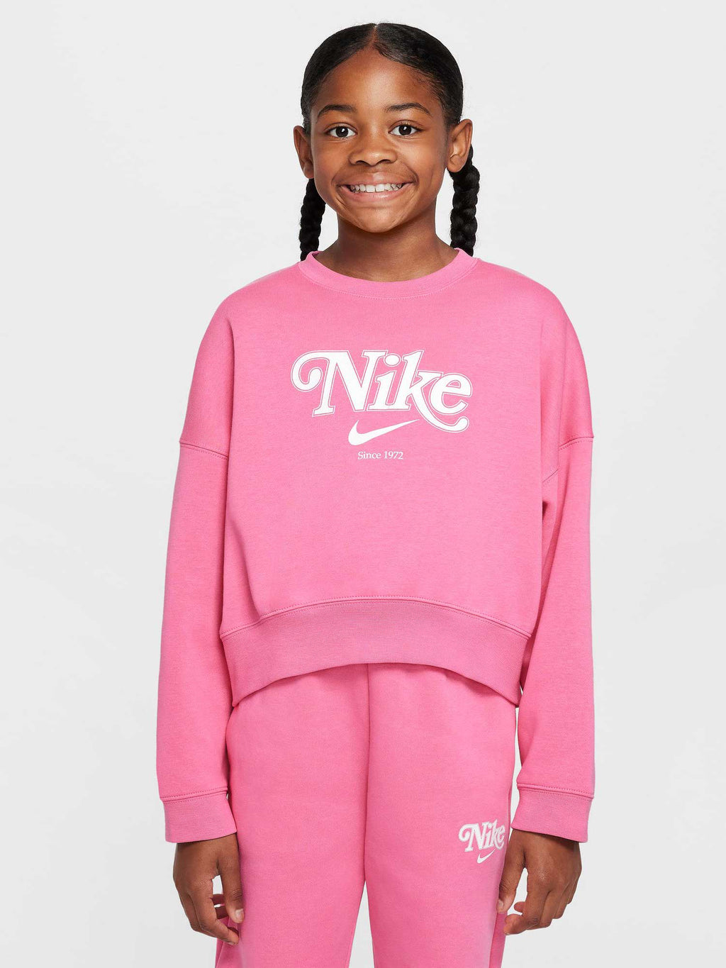 NIKE Блуза G NSW TREND FLC CRP CREW