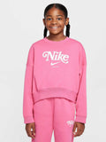 NIKE Блуза G NSW TREND FLC CRP CREW