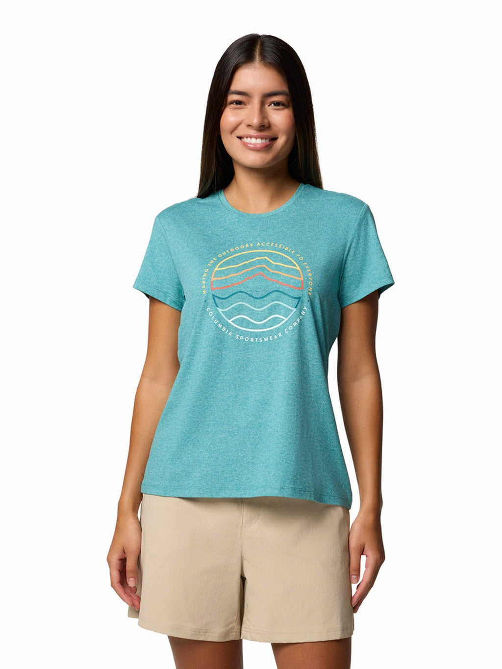 COLUMBIA Тениска Sloan Ridge Graphic SS Tee