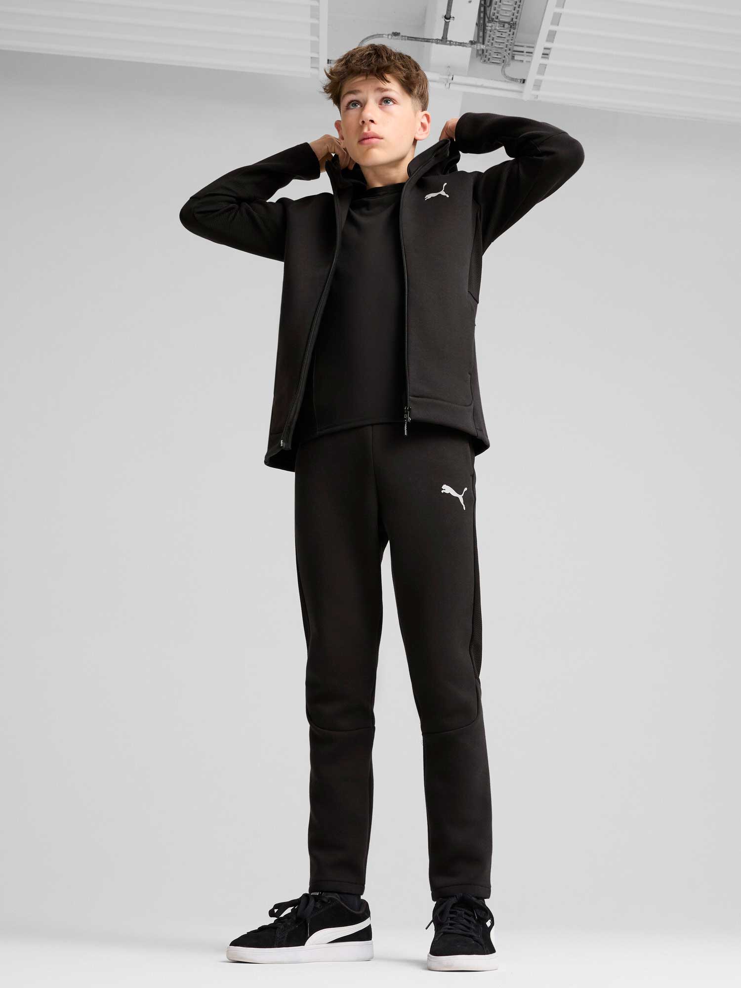 PUMA Суитшърт EVOSTRIPE FZ Hoodie DK B