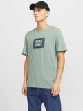 JACK & JONES Тениска JJHUDSON TEE SS CREW NECK LN