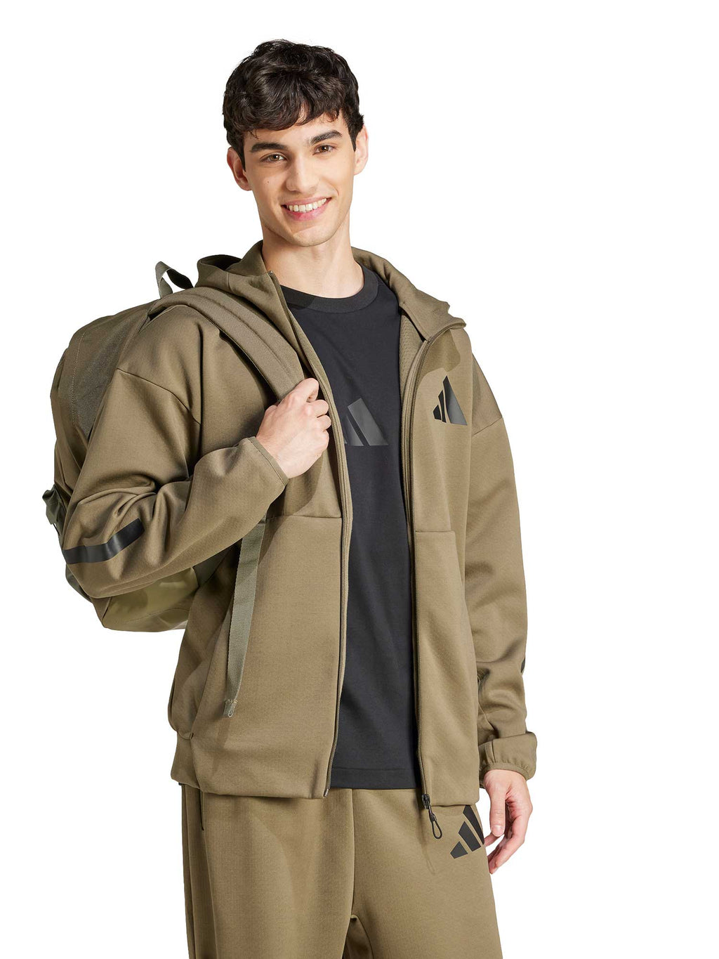 ADIDAS SPORTSWEAR Суитшърт Z.N.E. Full-Zip Hooded Track Jacket