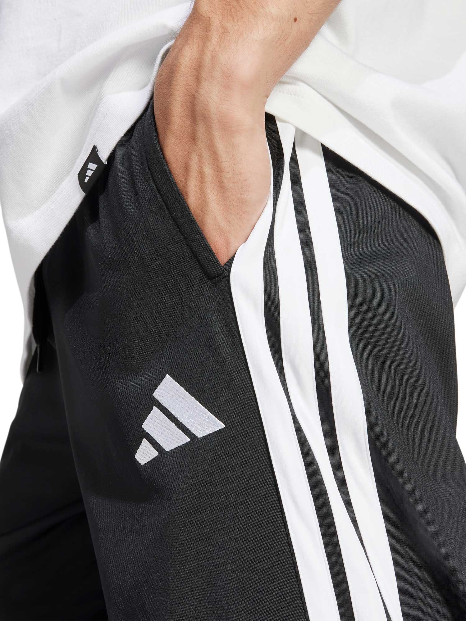 ADIDAS SPORTSWEAR Спортно долнище 3-Stripes Tricot Regular-Fit Open