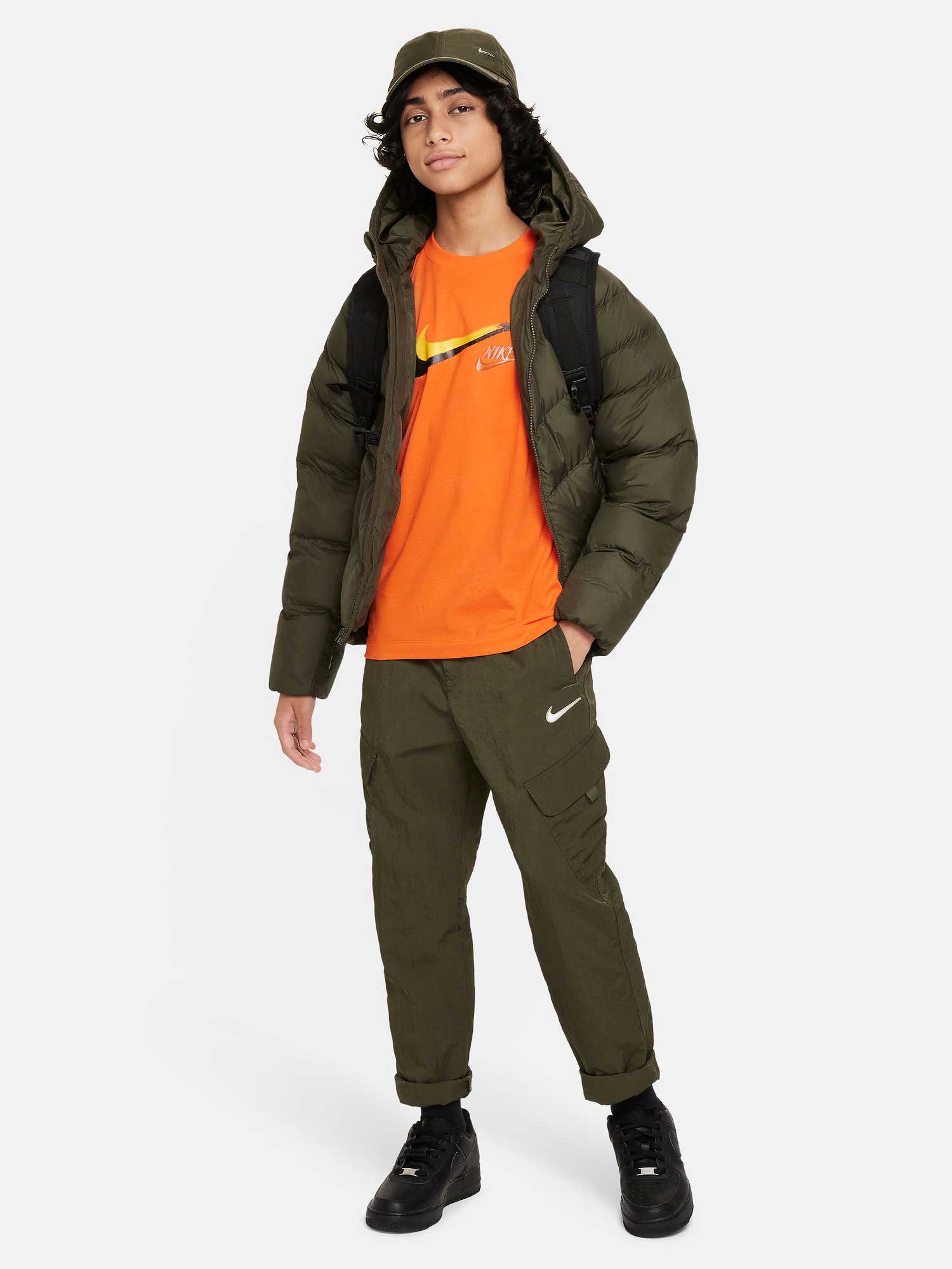 NIKE Тениска B NSW SI SS TEE