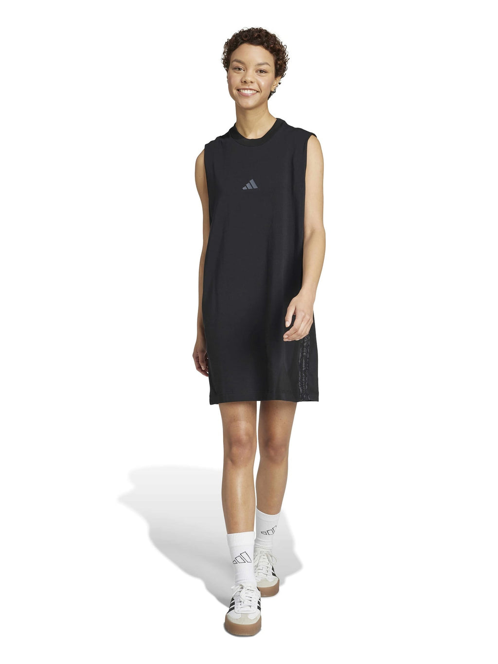 ADIDAS SPORTSWEAR Рокля Essentials 3-Stripes Print Sleeveless Dress