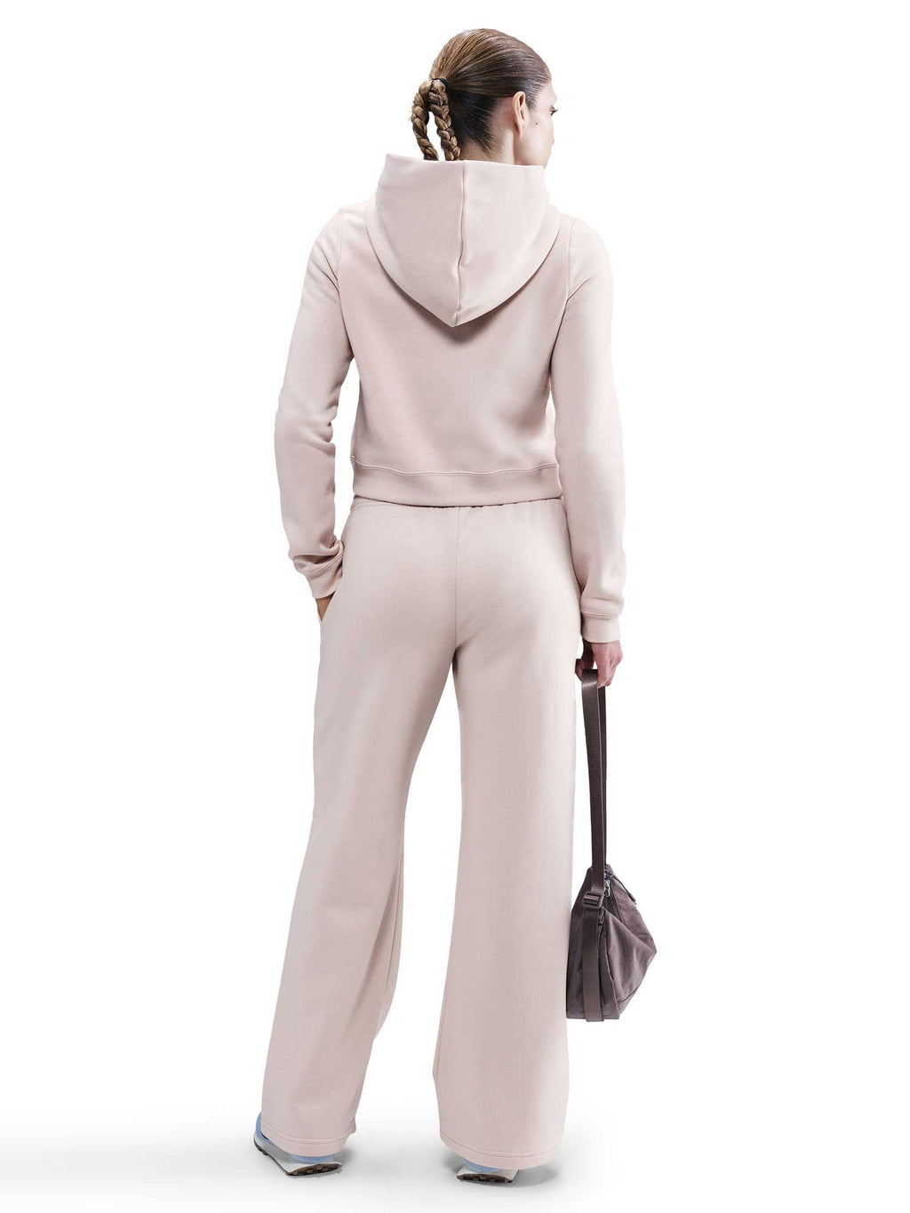 NIKE Спортно долнище W NSW PHNX FLC STRGHT LEG PNT