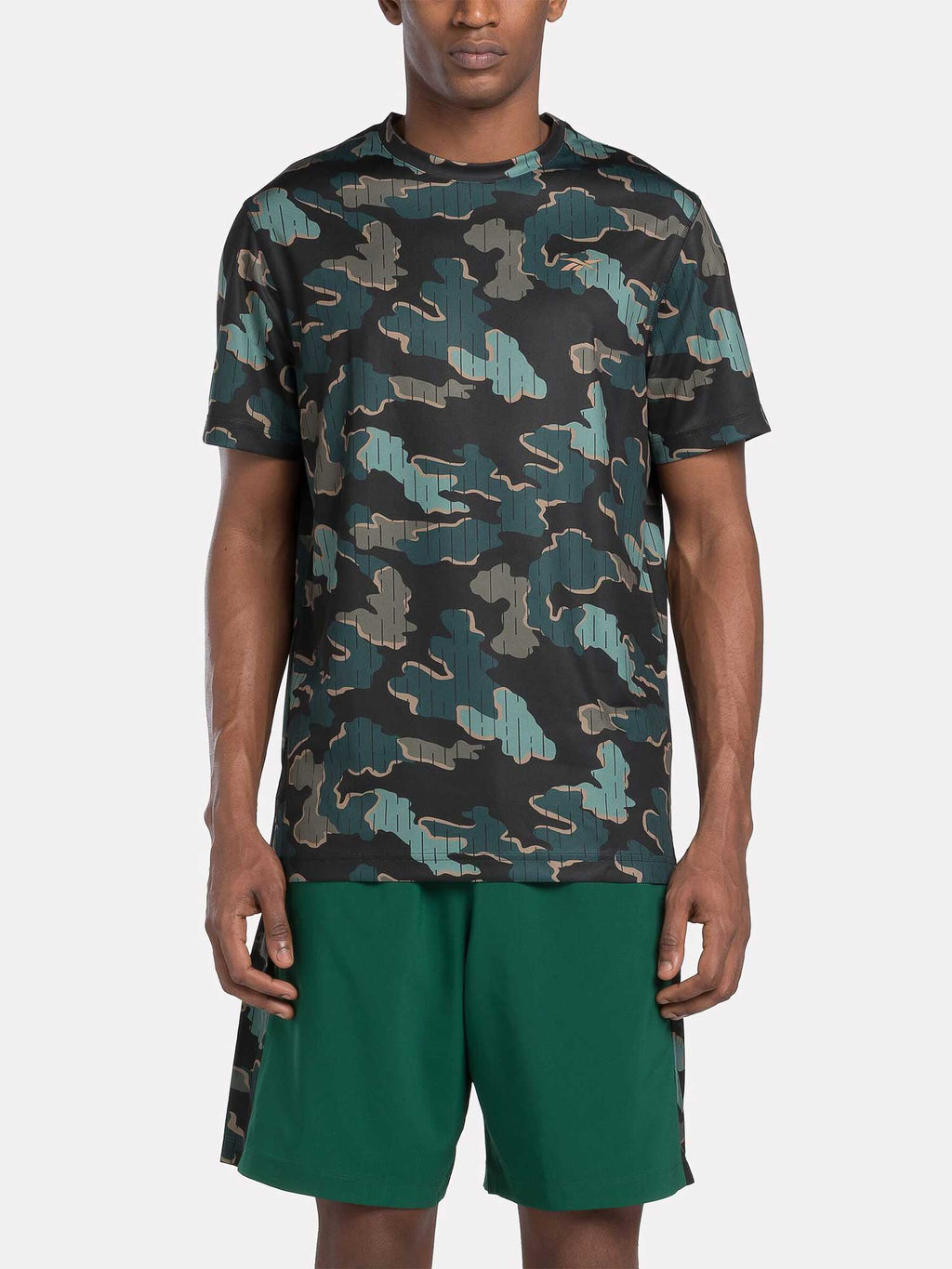 REEBOK Тениска TRAIN MOTION CAMO TECH