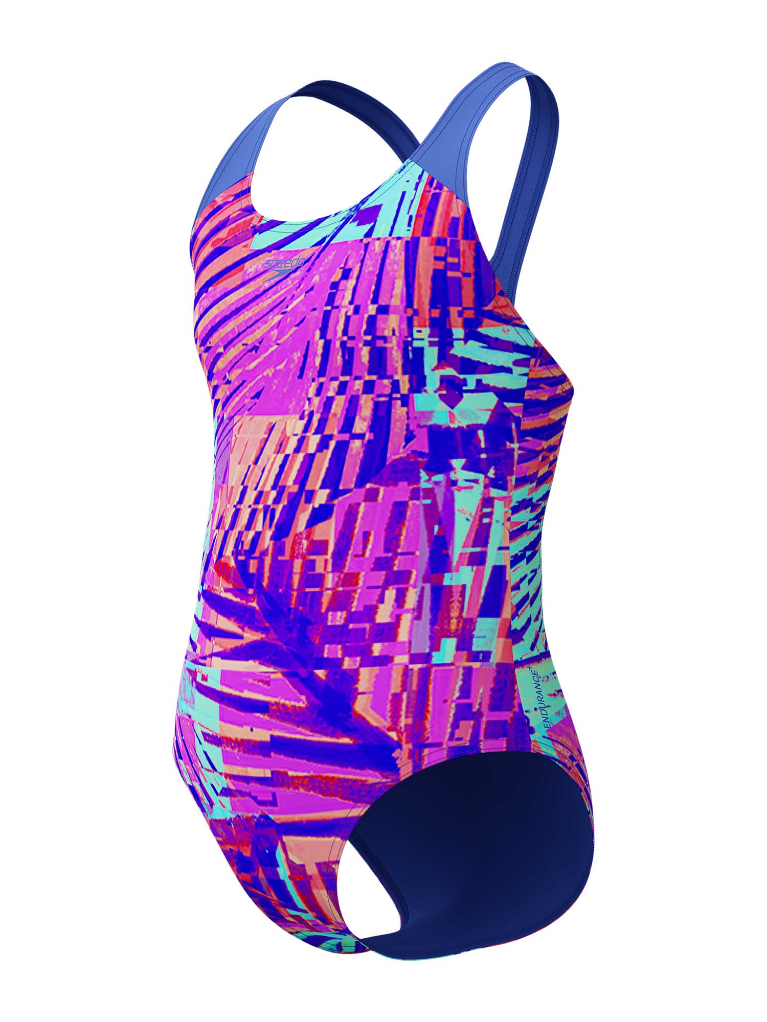 SPEEDO Цял бански GIRLS DIGITAL ALLOVER SPLASHBACK