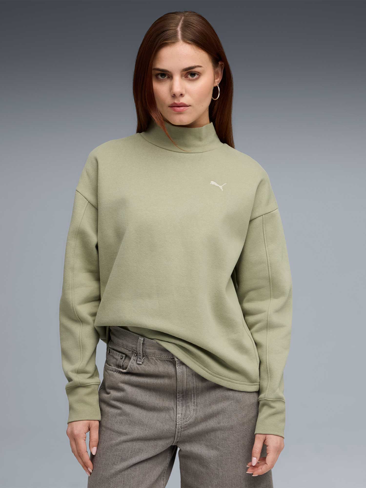 PUMA Блуза HER Relaxed Crew FL