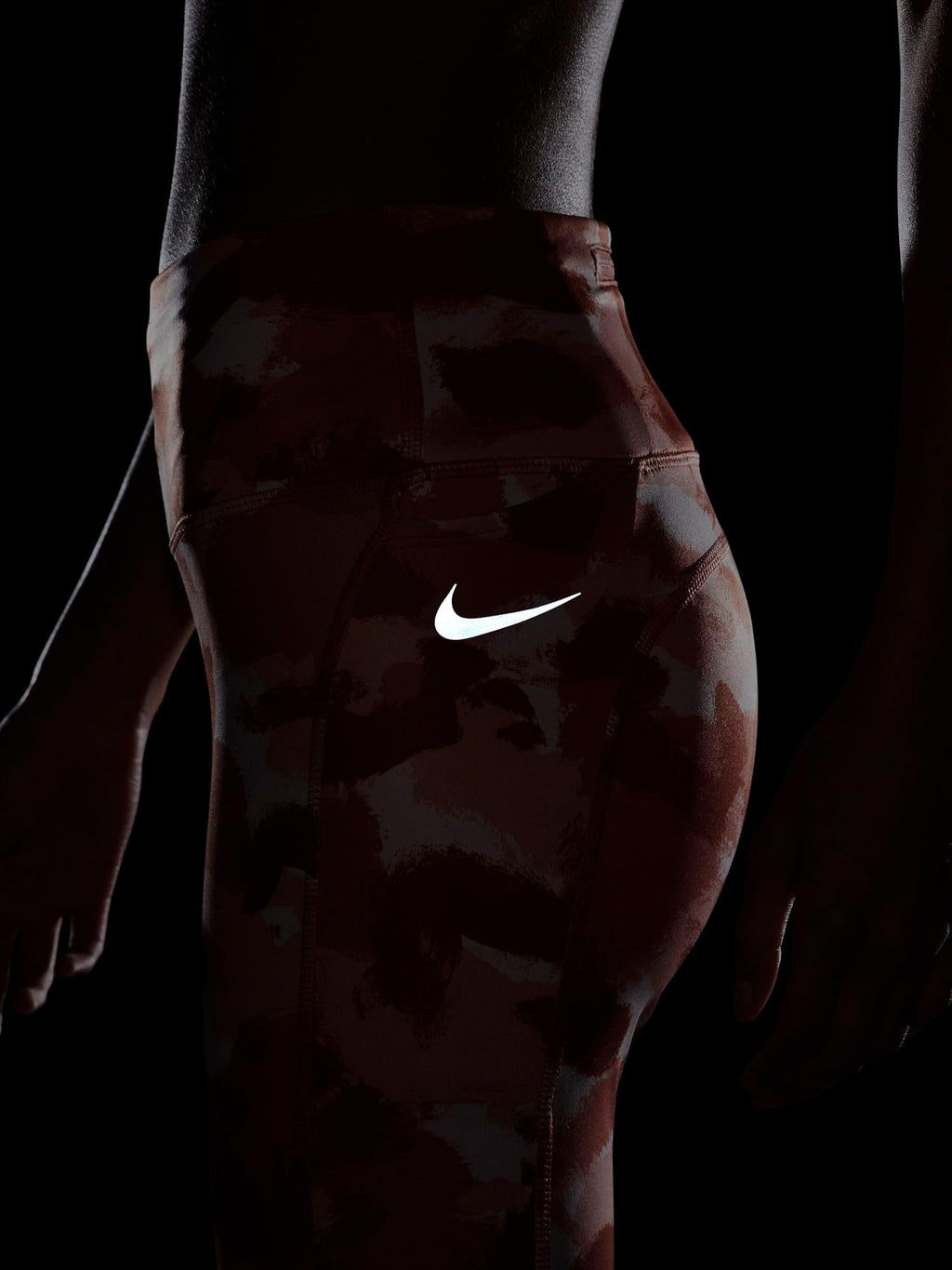 NIKE Клин W DF FAST MR 7/8 NV P