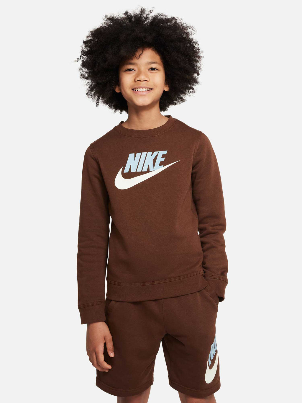 NIKE Блуза B NSW CLUB HBR CREW