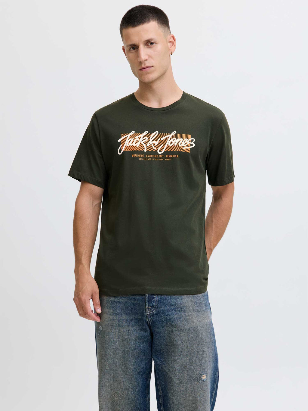 JACK & JONES Тениска JJURBAN TEE SS CREW NECK