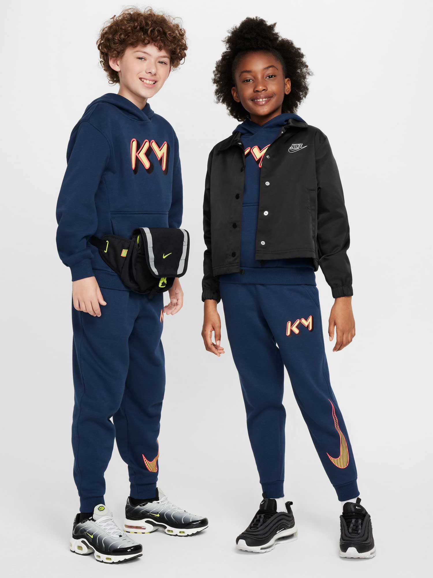 NIKE Спортно долнище Kylian Mbappe K NK CLUB FLC JGGR
