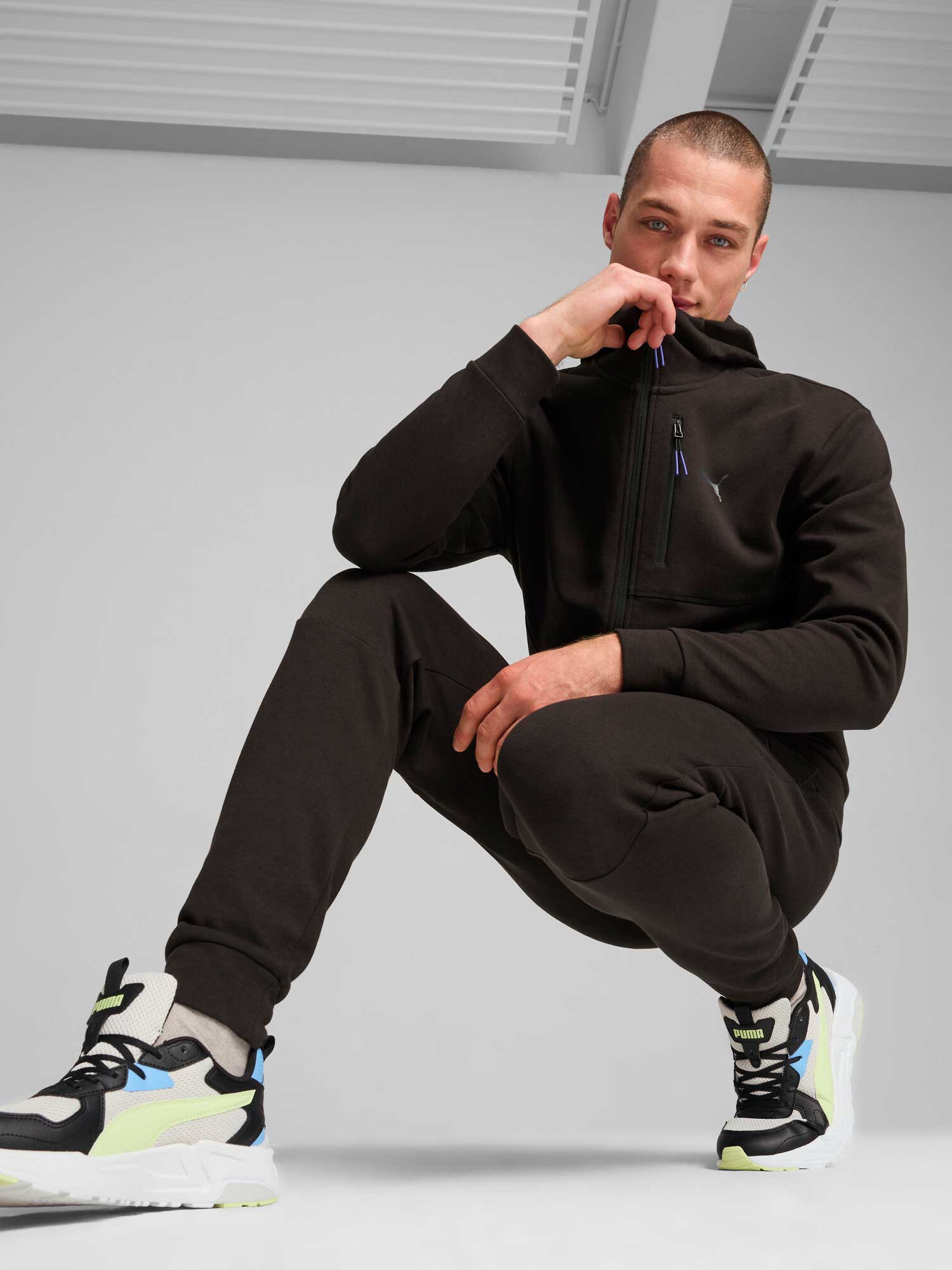 PUMA Суитшърт OPEN ROAD Full-Zip Hoodie DK