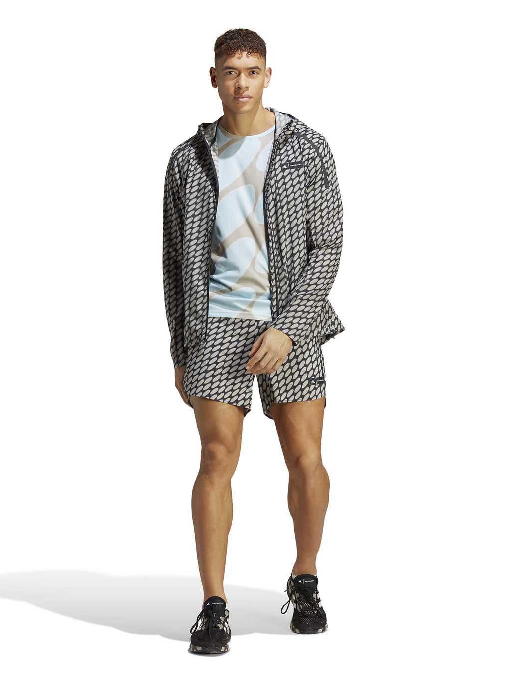 ADIDAS PERFORMANCE Къси панталони x Marimekko Run Icons 3-Stripes