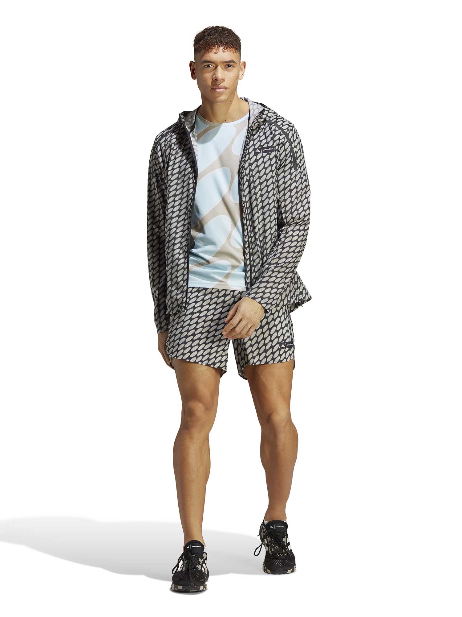 ADIDAS PERFORMANCE Къси панталони x Marimekko Run Icons 3-Stripes